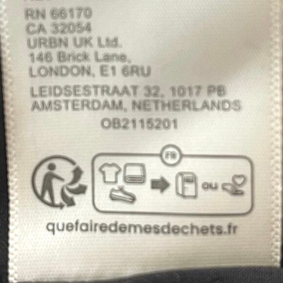 NEW Free People Manuka Burnout Velvet Mini Dress Black Size Small - Picture 9 of 9